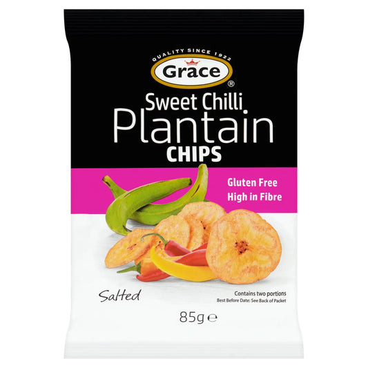 Grace | Sweet Chilli Plantain Chips | 85 g