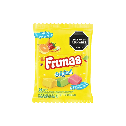 Frunas | Chewy Caramel Candy | 26 Units Assorted