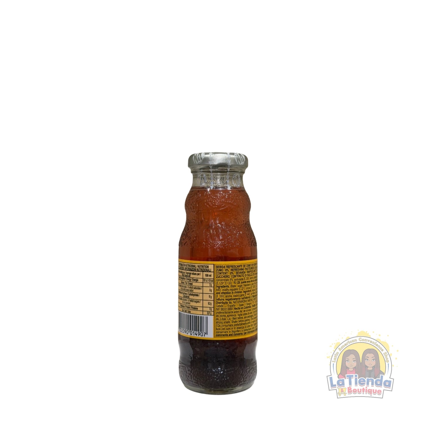 Postobón Hit Mora – Blackcurrant Juice Drink 237 ml
