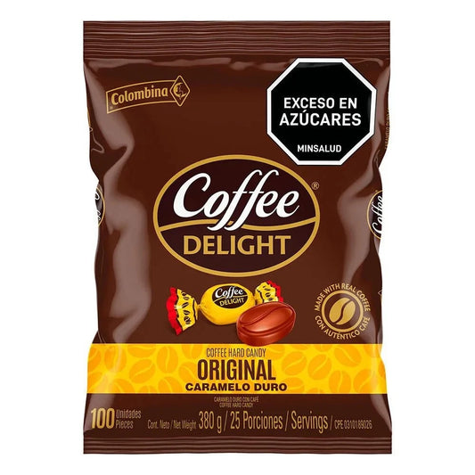 Colombina | Coffee Delight Hard Candy | 100 Count – 380 g
