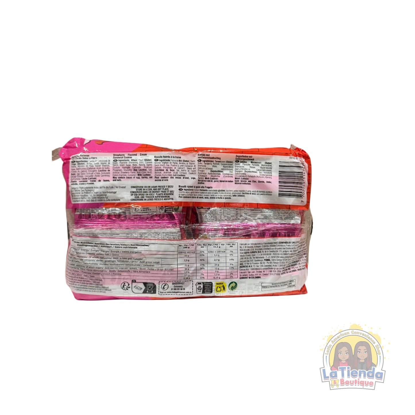 Strawberry Cookie Biscuits | 415 | Noel Festival