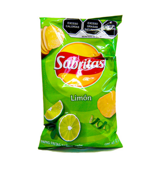 Sabritas Lime 42g Potato Crisps