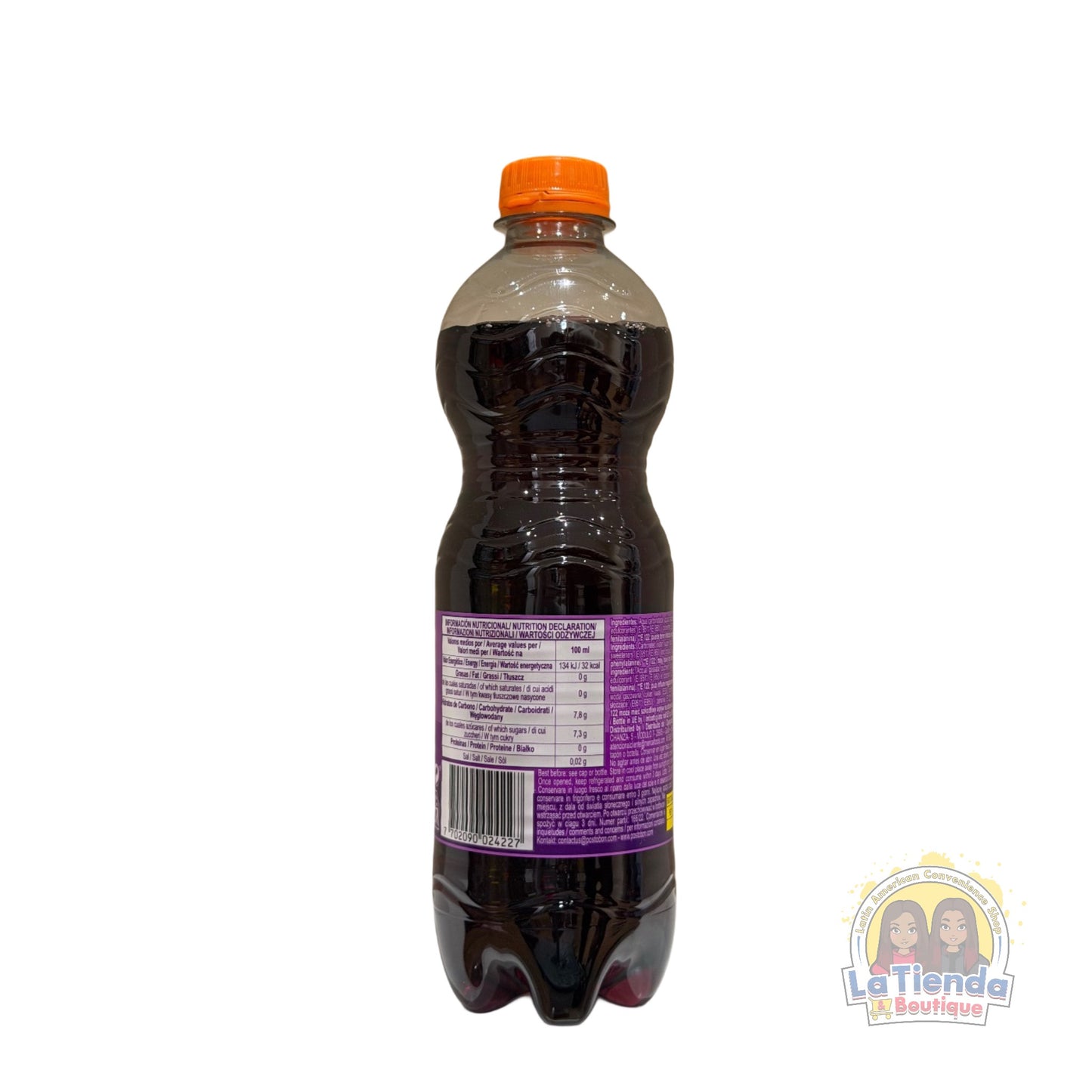 Postobón Uva – Grape Flavoured Soft Drink 500ml