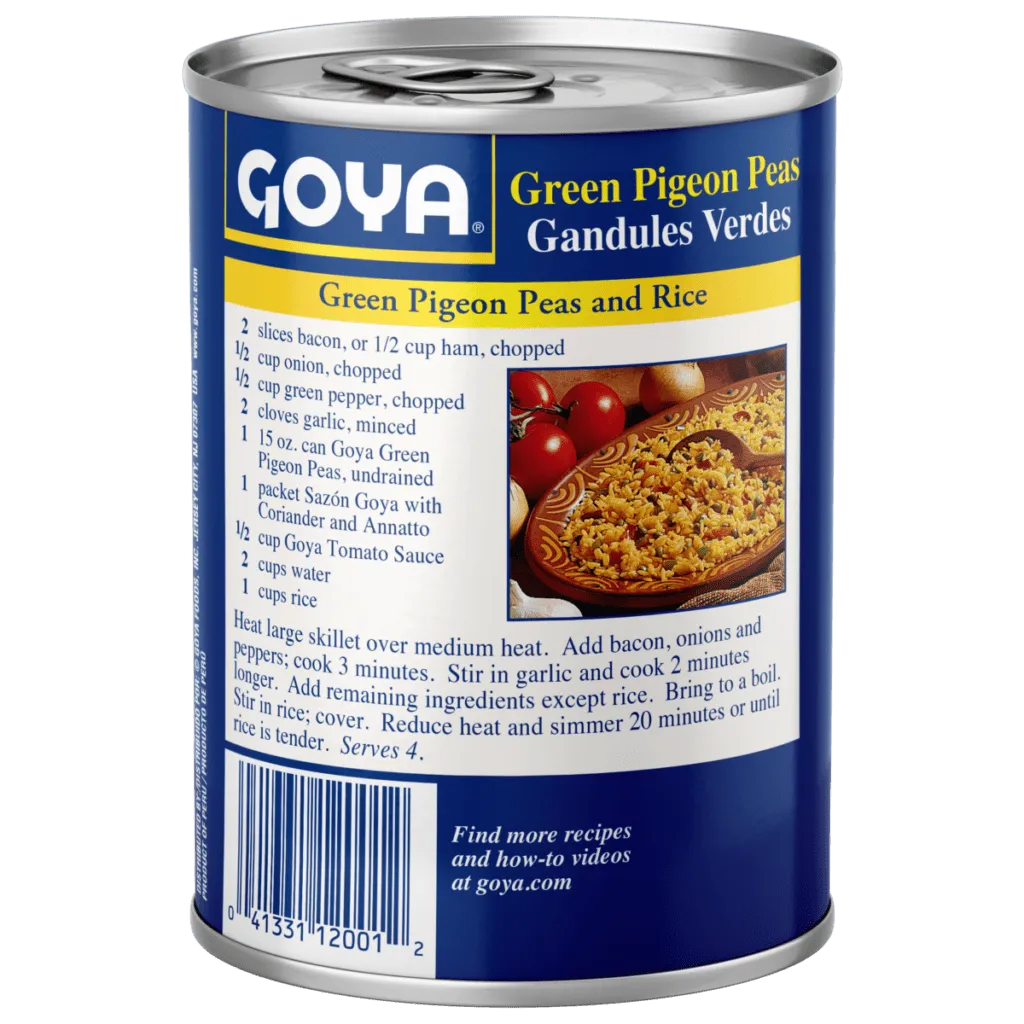 GOYA | Green Pigeon Peas | 425 g