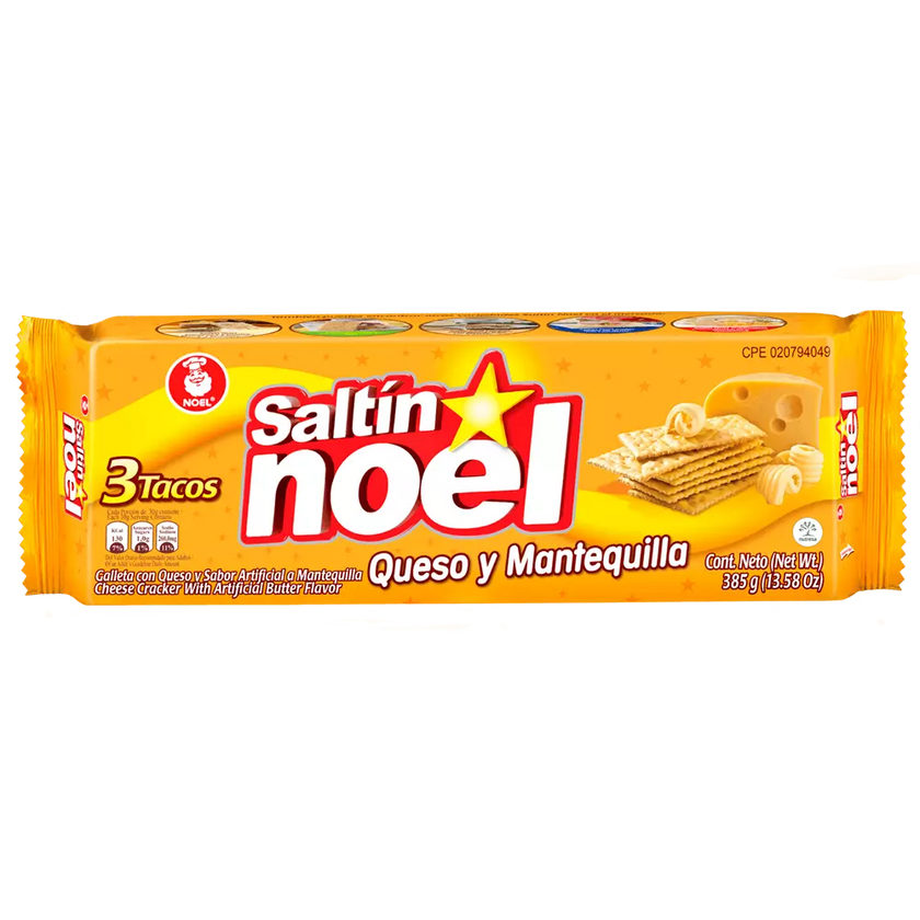 Saltín Noel Queso & Mantequilla