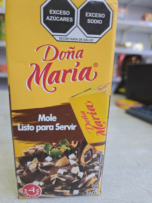 Doña María | Mole Rojo Listo para Usar | 360 g